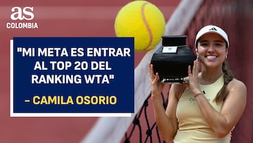 Camila Osorio habló con Diario AS tras ganar la Copa Colsanitas Zurich.