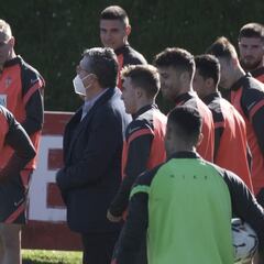 La lesión de Cumic altera los planes de Gallego esta semana