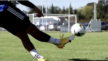 Golazo de Chicho Arango en práctica con Millonarios