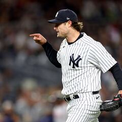 Gerrit Cole empata récord de ponches de los Yankees