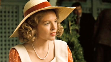 Diane Keaton como Kay Adams en 'El Padrino', la película basada en la novela de Mario Puzo y dirigida por Francis Ford Coppola.