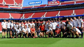 Entrenamiento de la Selección Colombia en California