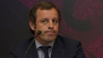 Rosell firm&oacute; un documento con los Boixos y otros grupos m&aacute;s