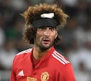 Fellaini se ríe de sí mismo con una foto y se hace viral