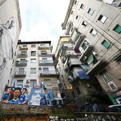 El museo de Maradona en Quartieri Spagnoli