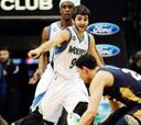 Ricky Rubio aspira a acabar como líder de la NBA en robos