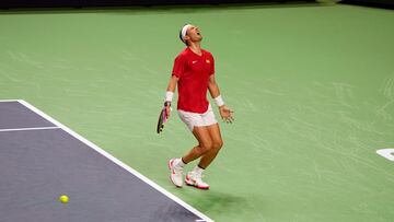 Resumen de Nadal vs Van de Zandschulp de la Copa Davis