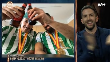 Bellerín y Borja entran en La Resistencia: “En algún momento hay que parar de beber, eh”