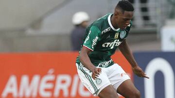 Borja y Mina serían titulares con Palmeiras en Libertadores