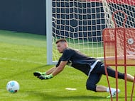 25/09/25 GIRONA FC ENTRENAMIENTO
Dominik LivakoviC (Girona Fc)