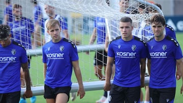 De izquierda a derecha, Iker Benito, Pablo Ibáñez, Diego Moreno e Iker Benito.