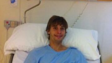 <b>TWITTER. </b>Sergio subió esta foto en su cuenta.