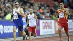 Samuel García acaba séptimo en la final de los 400 metros