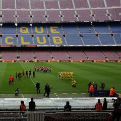 La LFP tampoco sancionará al Barça por cerrar las puertas