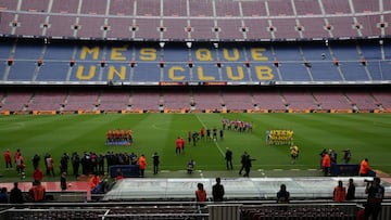 Barcelona to face no sanctions for closed door game