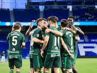 17/04/26 PARTIDO SEGUNDA DIVISION JORNADA 36
REAL SOCIEDAD B SOCIEDADB - RACING SANTANDER
SEGUNDO GOL GIORGI GULIASHVILI 0-2 ALEGRIA