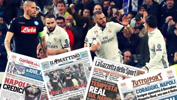 Italia mete miedo al Madrid y prevé guerra interna en Nápoles