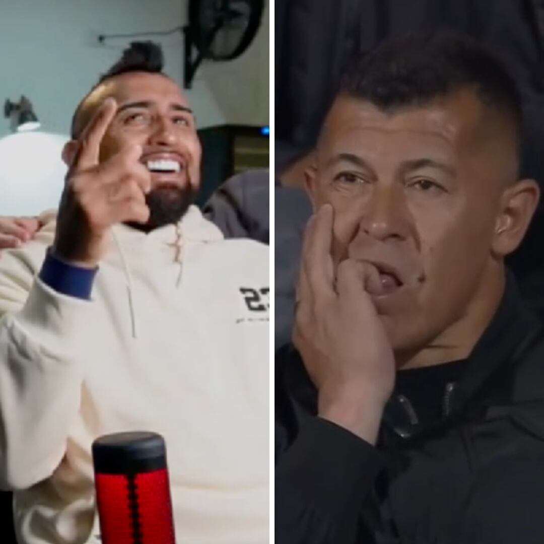 Vidal y Gil observan a Almirón en televisión y no pueden evitar este comentario: “Ahí está tu papá...”