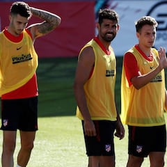 Simeone prueba sin Diego Costa antes de la Juventus