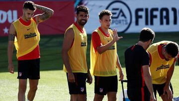 Simeone prueba sin Diego Costa antes de la Juventus