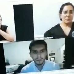 Están ustedes ante la cazada más épica del confinamiento: en pleno juicio... "Abogado, no lleva pantalones"