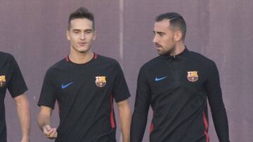 Denis Suárez y Paco Alcácer.