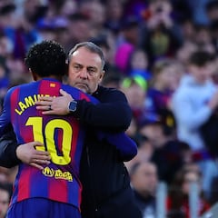 Flick: “Hay que gestionar los minutos de Lamine”