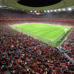 La afición del Athletic permanece fiel