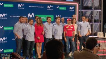 Movistar+ presentó su cobertura del Mundial de F-1