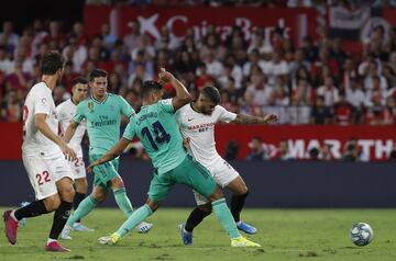 Banega y Casemiro.