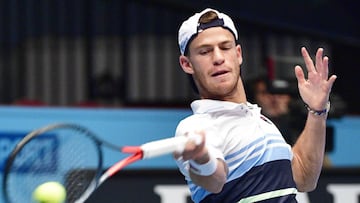 Diego Schwartzman, en el torneo de Viena.