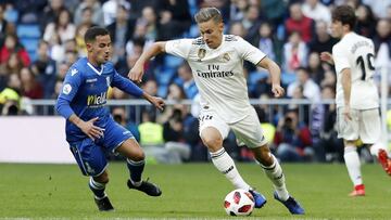 Marcos Llorente se ha hecho un hueco en el once del Real Madrid.