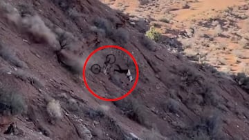 La caída de Arlie Connolly en bici