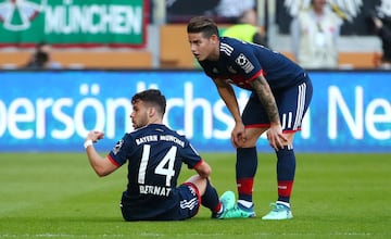 Augsburg vs. Bayern Múnich, las mejores imágenes