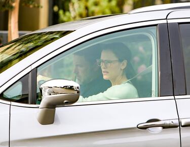 El actor estadounidense estuvo acompa?ado de su exmujer, Jennifer Garner.