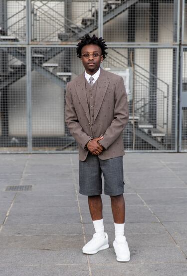 Miles Caton durante el desfile de Louis Vuitton Menswear Primavera/Verano 2026, en el marco de la Semana de la Moda de París, el 24 de junio de 2025 en París, Francia.