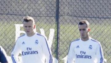 Cherysehv, con Lucas Vázquez.