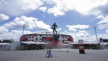 Otkrytye Arena, campo del Spartak, en Moscú (Rusia).