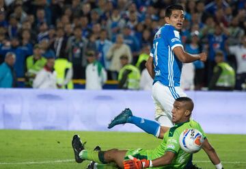 Cadavid y Silva marcaron los goles del equipo embajador.