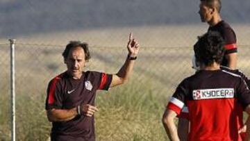 <b>EXIGENTE. </b>Ortega es muy metódico en las sesiones de trabajo.