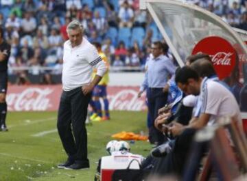 Trofeo Teresa Herrera. Deportivo de la Coru?a - Real Madrid. Ancelotti.