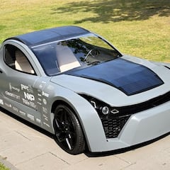 Este auto en lugar de emitir contaminantes, purifica de CO2 el ambiente mientras circula