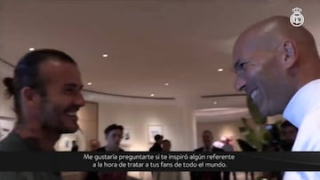 Beckham sorprende: ¡elige una frase de Zidane como su mejor momento en el Real Madrid!