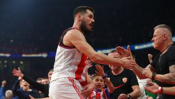 Agresiva reacción tras un caño en el baloncesto europeo