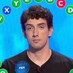 Fer, de estrella en ‘Pasapalabra’, a gran sorpresa de ‘Cifras y Letras’