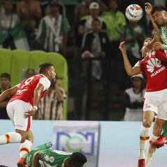 Atlético Nacional 1 - Santa Fe 0: los suplentes del rojo complicaron en Medellín