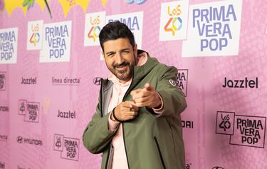 Tony Aguilar, presentador de LOS40 Primavera Pop.

