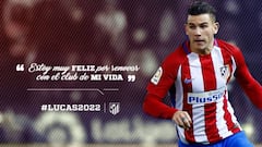 Lucas Hernández renews with Atlético Madrid until 2022