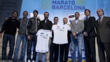 La presentación del Maratón de Barcelona.