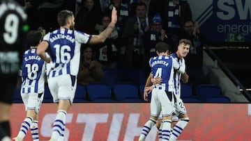 Luka Sucic anotó el primer gol de la Real Sociedad al Elche.
GOL 1-0 SUCIC ALEGRIA